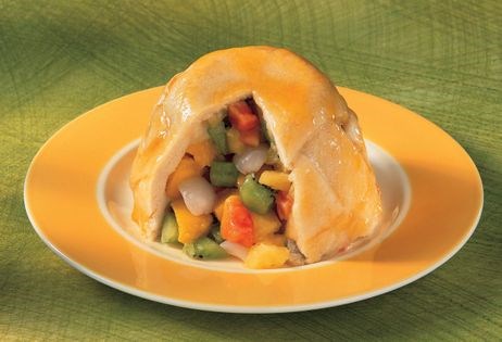 Exotic fruit pudding