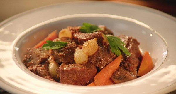 Express beef Bourguignon