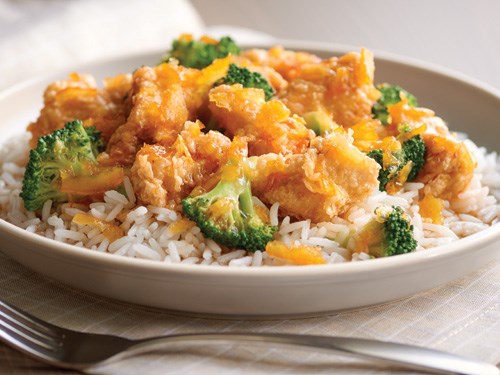 Express orange chicken