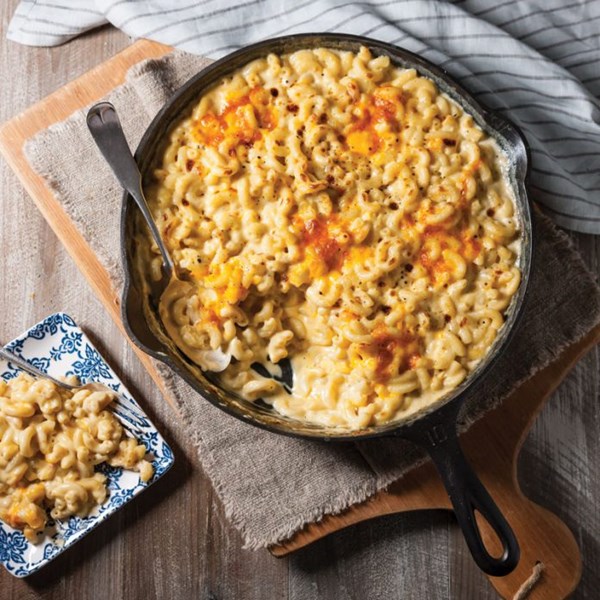 Extra-cheesy macaroni and cheese