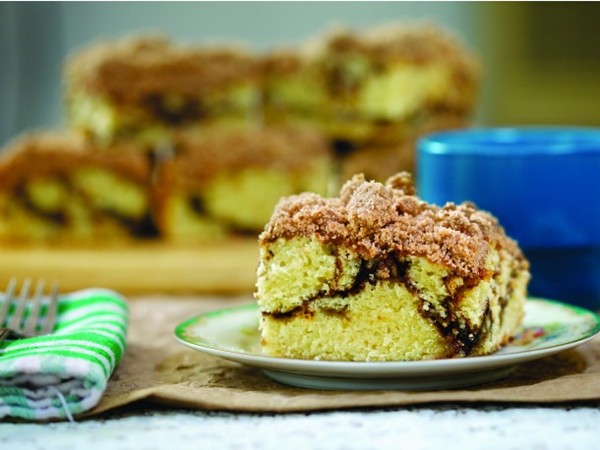 Extra crumb coffee cake (Bake the Book)