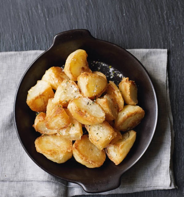 Extra crunchy roast potatoes