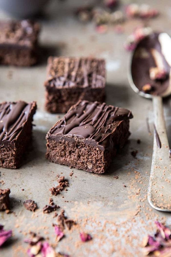 Extra fudgy ricotta brownies
