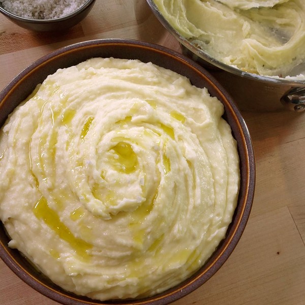 Extra potato-y mashed potatoes