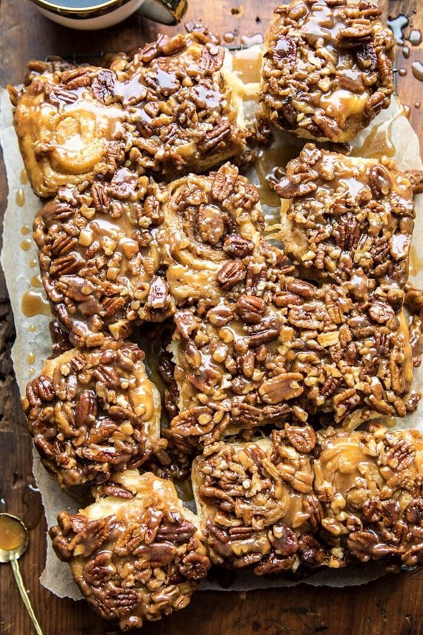 Extra sticky maple pecan sticky buns