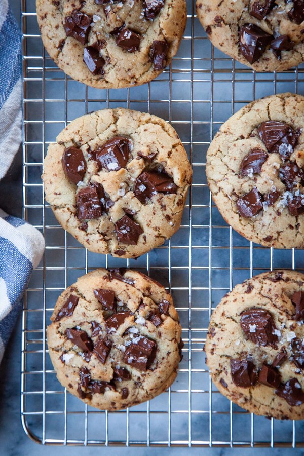 Extra virgin olive oil chocolate chip cookies