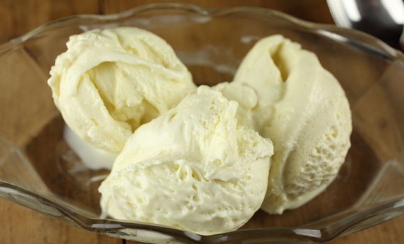 Extra virgin olive oil ice cream