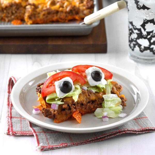 Eyeball taco salad