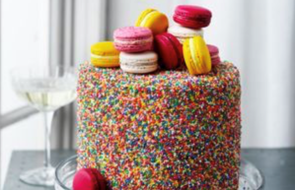 Fairy bread cake
