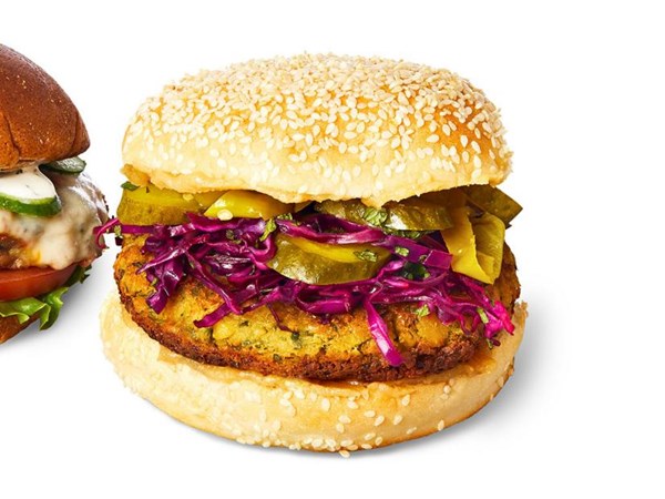 Falafel burgers