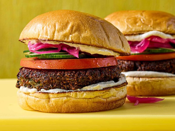 Falafel burgers