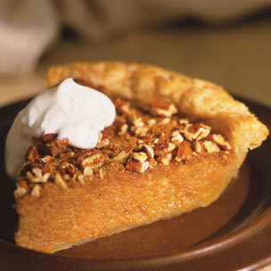 Fall harvest sweet potato pie