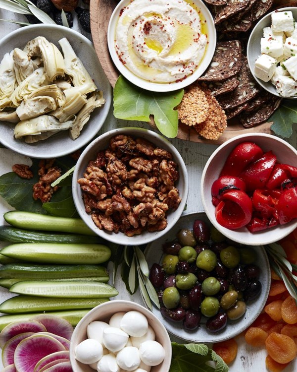 Fall mezze board