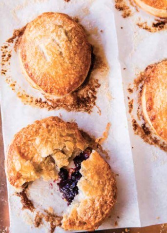Fall plum pocket pies