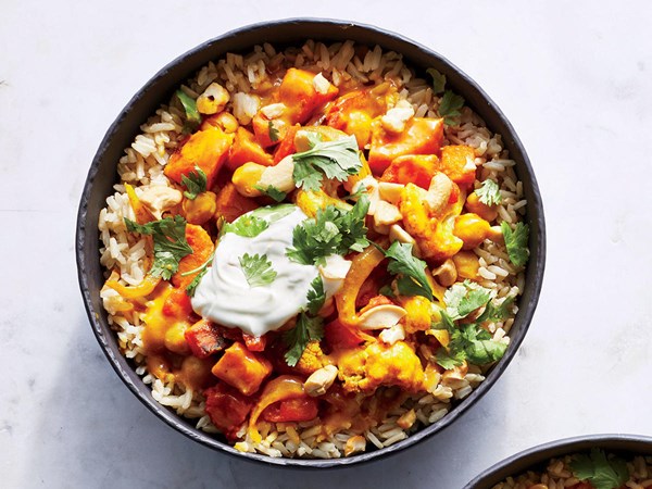 Fall vegetable curry