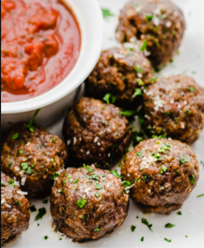 Family favorite baked meatballs