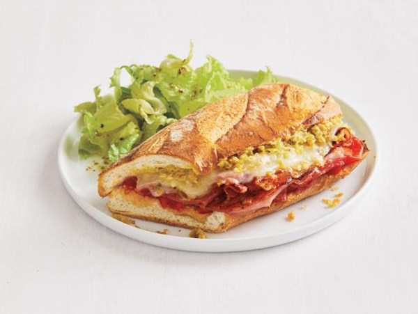 Family-size Italian panini 