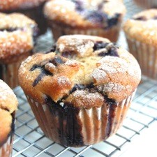 Famous department store blueberry muffins