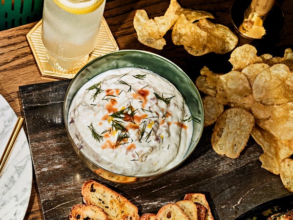 Fancy clam dip
