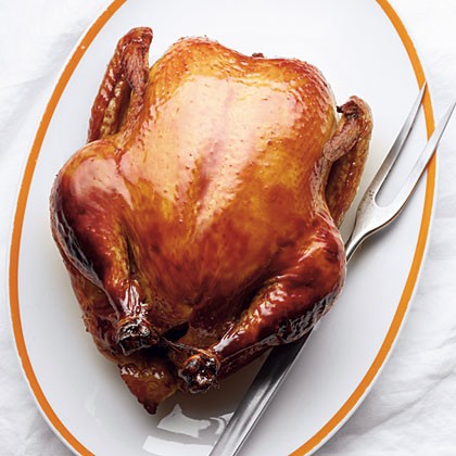 Fantastic bourbon smoked chicken