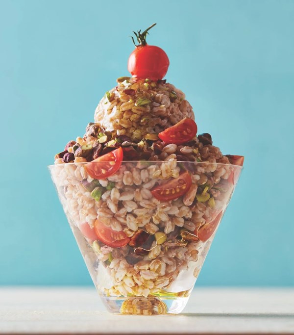 Far out farro sundae (from How to Cook Everything Kids)