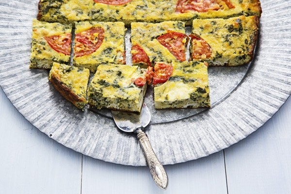 Farmers market frittata