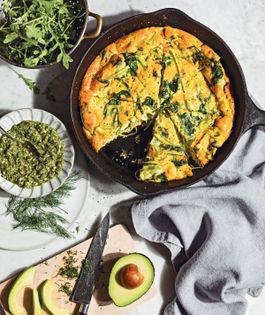 Farmer's market frittata