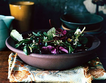 Farmers market greens