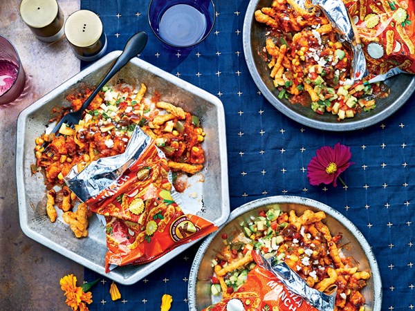 Farmer's market Kurkure "Frito pie"