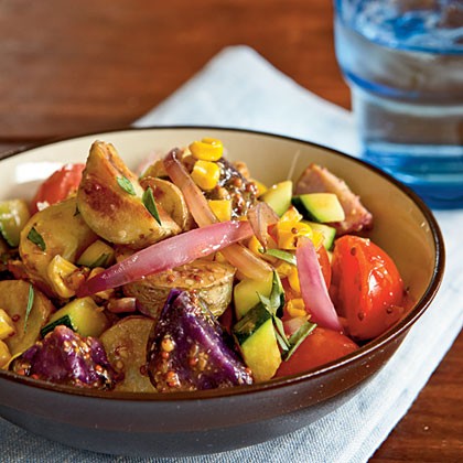Farmers' market potato salad