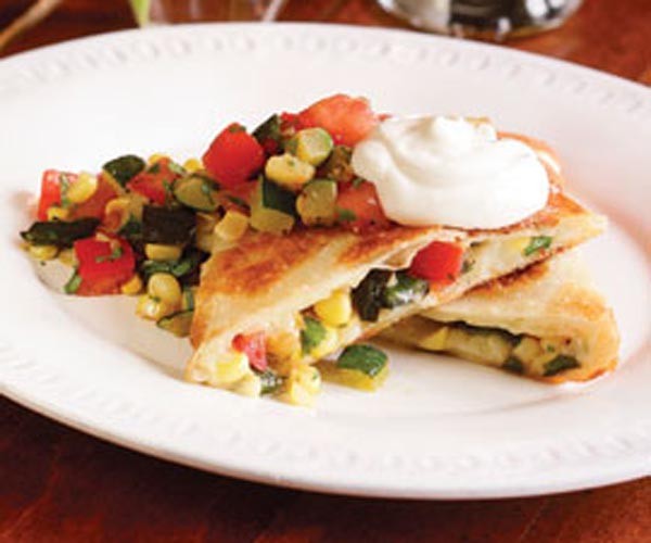 Farmers’ market quesadillas