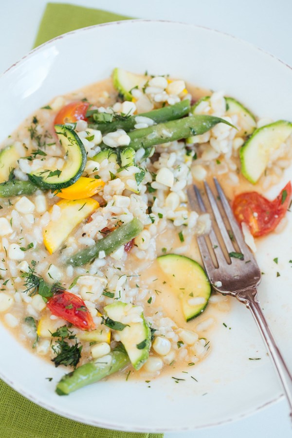 Farmers market risotto