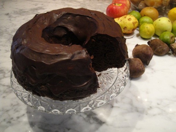 Farmer's secret chocolate bundt cake
