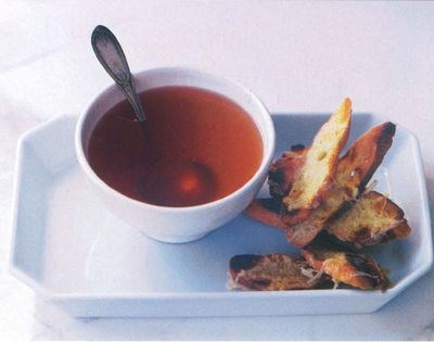 Farmhouse-style poached beef and vegetables (Pot-au-feu)