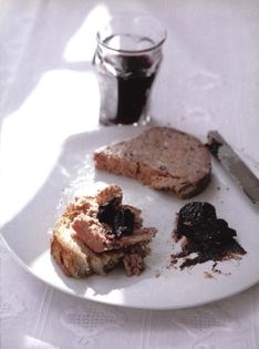 Farmhouse terrine with damson cheese