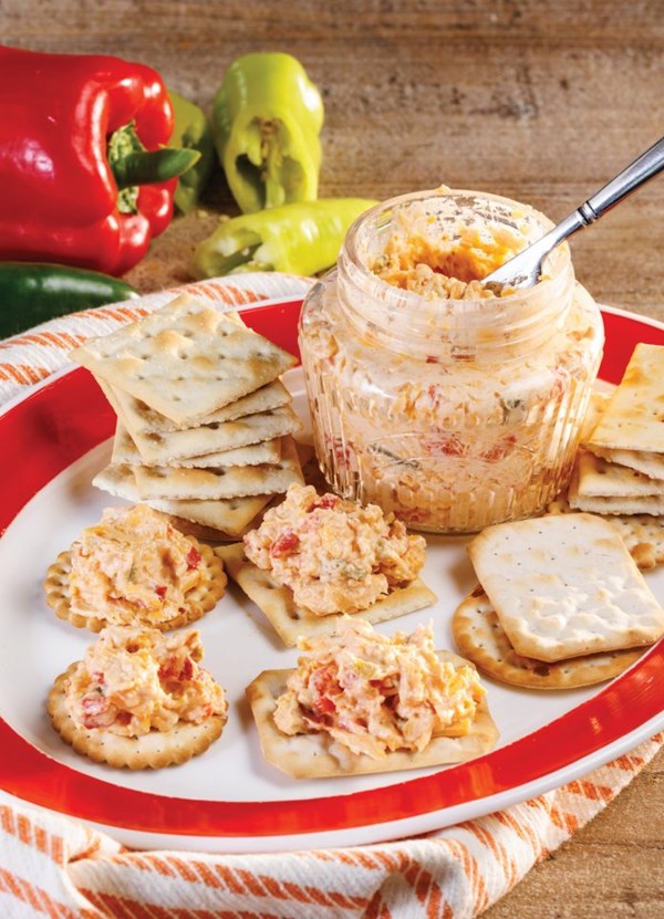 Farmstand roasted pepper pimiento cheese