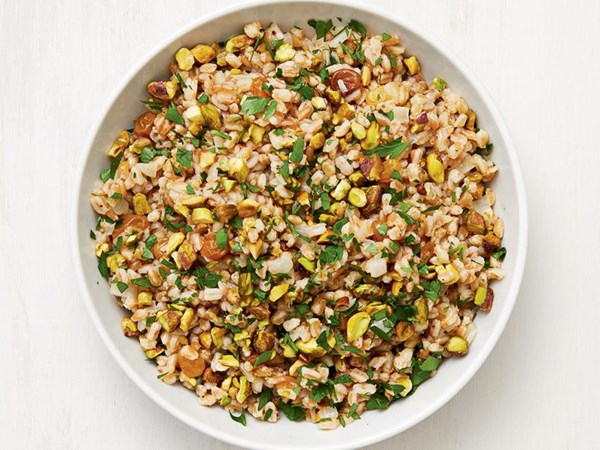 Farro pilaf 