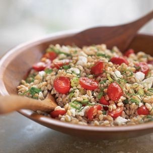 Farro salad