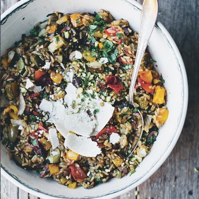 Farro salad