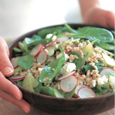 Farro salad