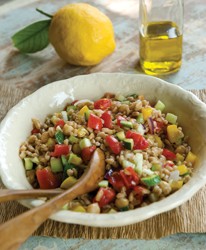 Farro salad (Insalata di farro)