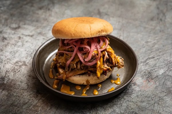 Fast BBQ pulled pork