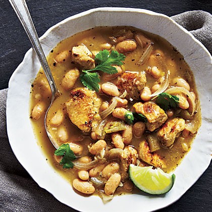 Fast chicken chili