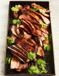 Fast-roast teriyaki lamb