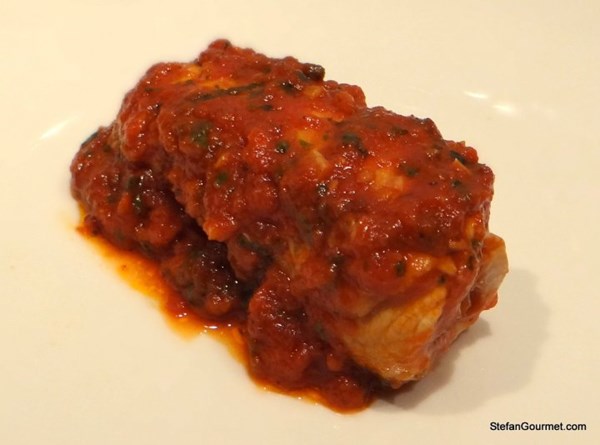 Fast stuffed veal bundles (Involtini di vitello veloci)