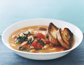Fast white-bean stew