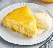Fastest-ever lemon pudding