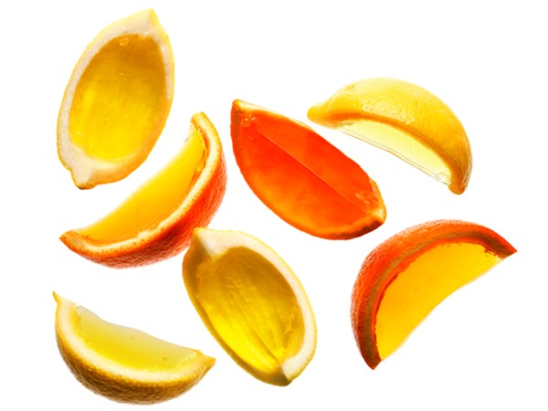 Faux fruit slices