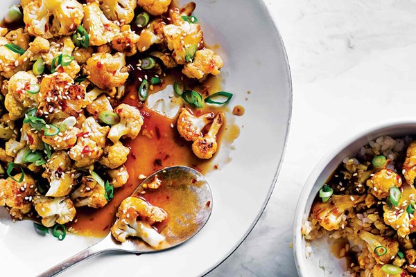 Faux Tso's cauliflower