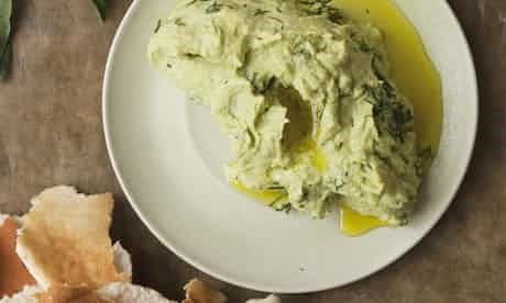 Fava bean and dill 'hummus'